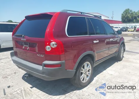 2004 Volvo Xc90 2.5T from USA, damaged, VIN YV1CY59H941112348